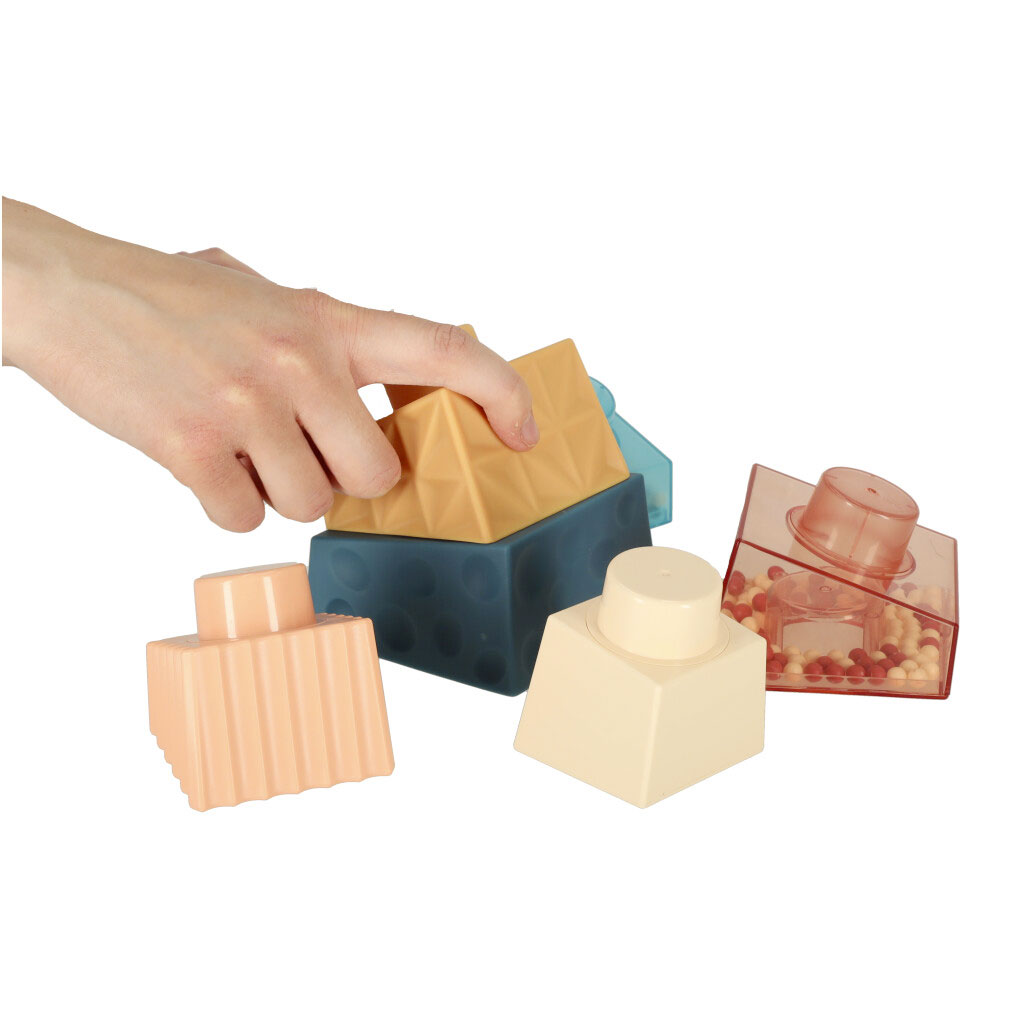 Gioco Torre Con Mattoncini In Plastica