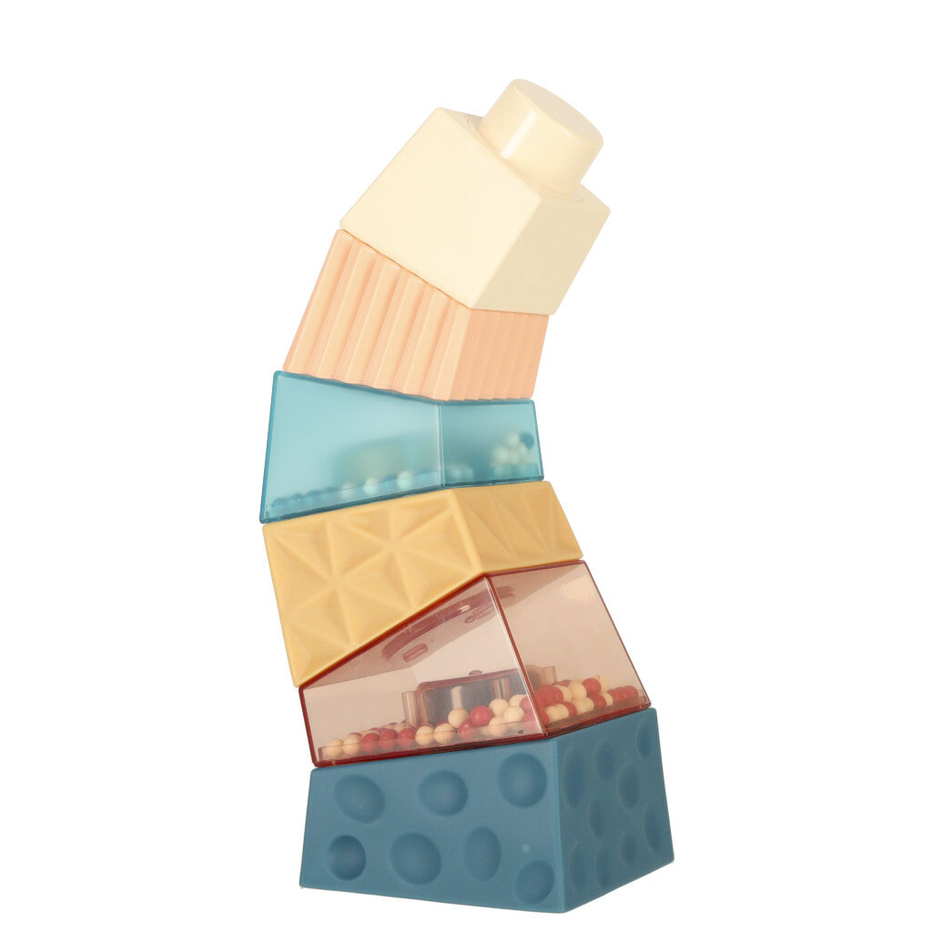 Gioco Torre Con Mattoncini Piramide