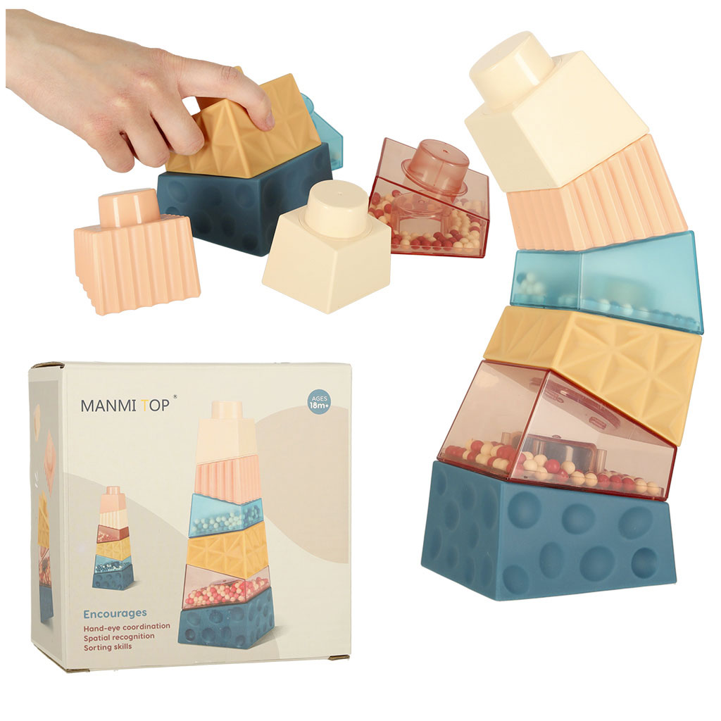 Gioco Torre Con Mattoncini