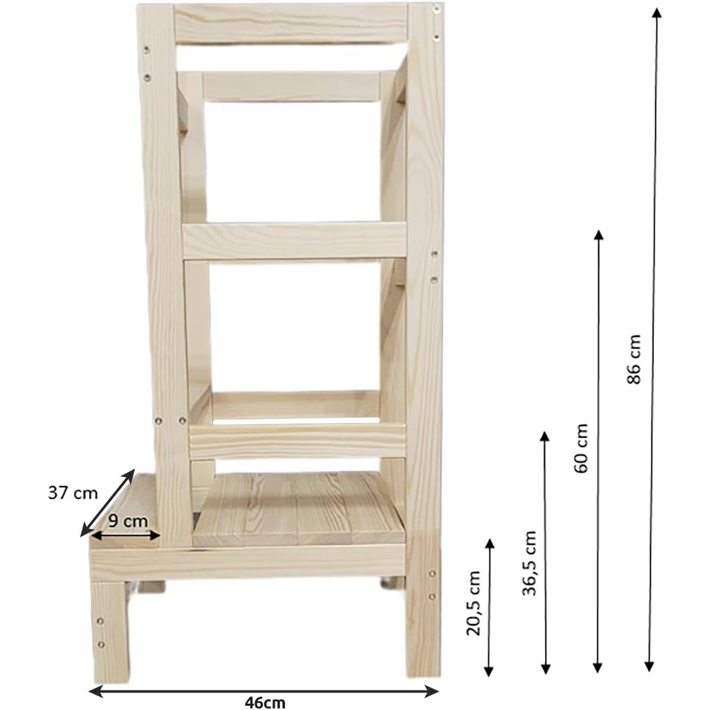 Learning Tower Montessoriana Legno