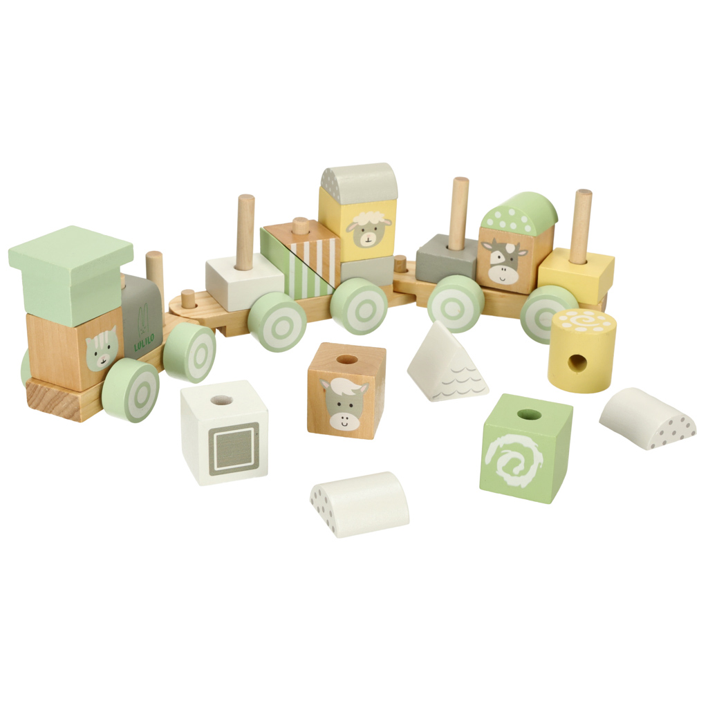 Trenino Di Legno Per Bambini