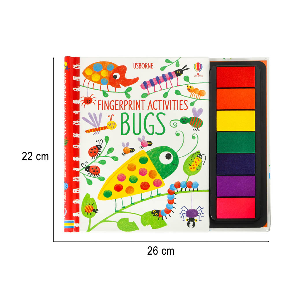 Finger Paint Coloring Book Insects 156684