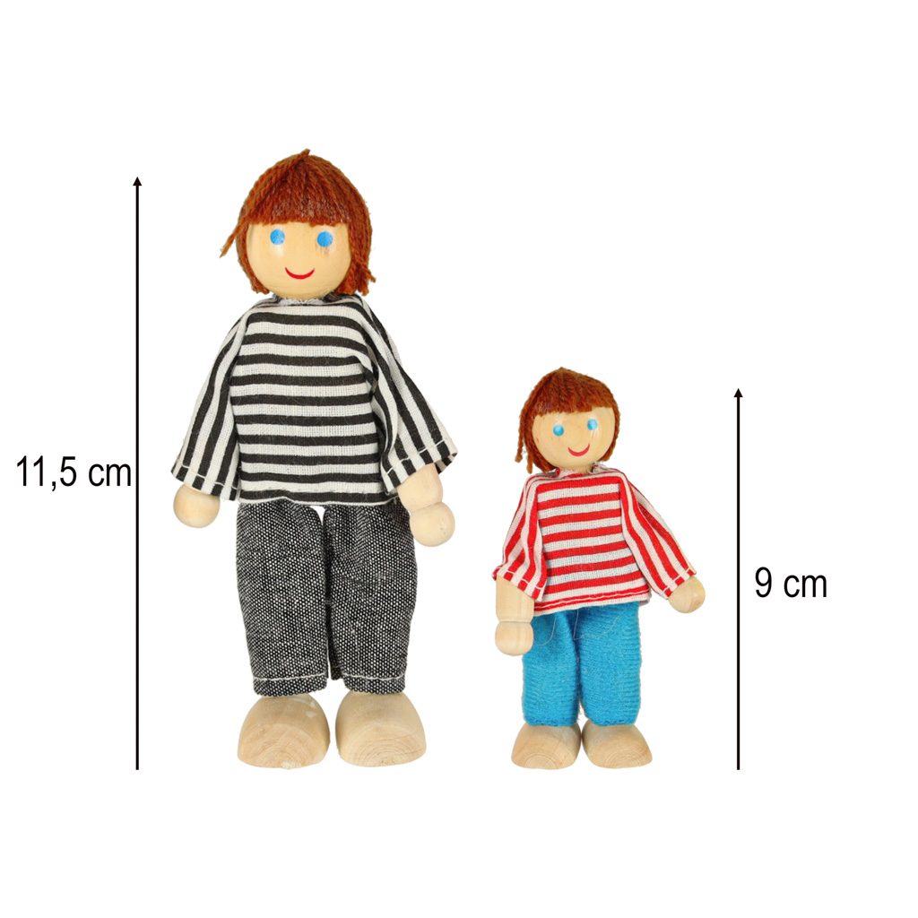Bambole Di Legno Dimensioni