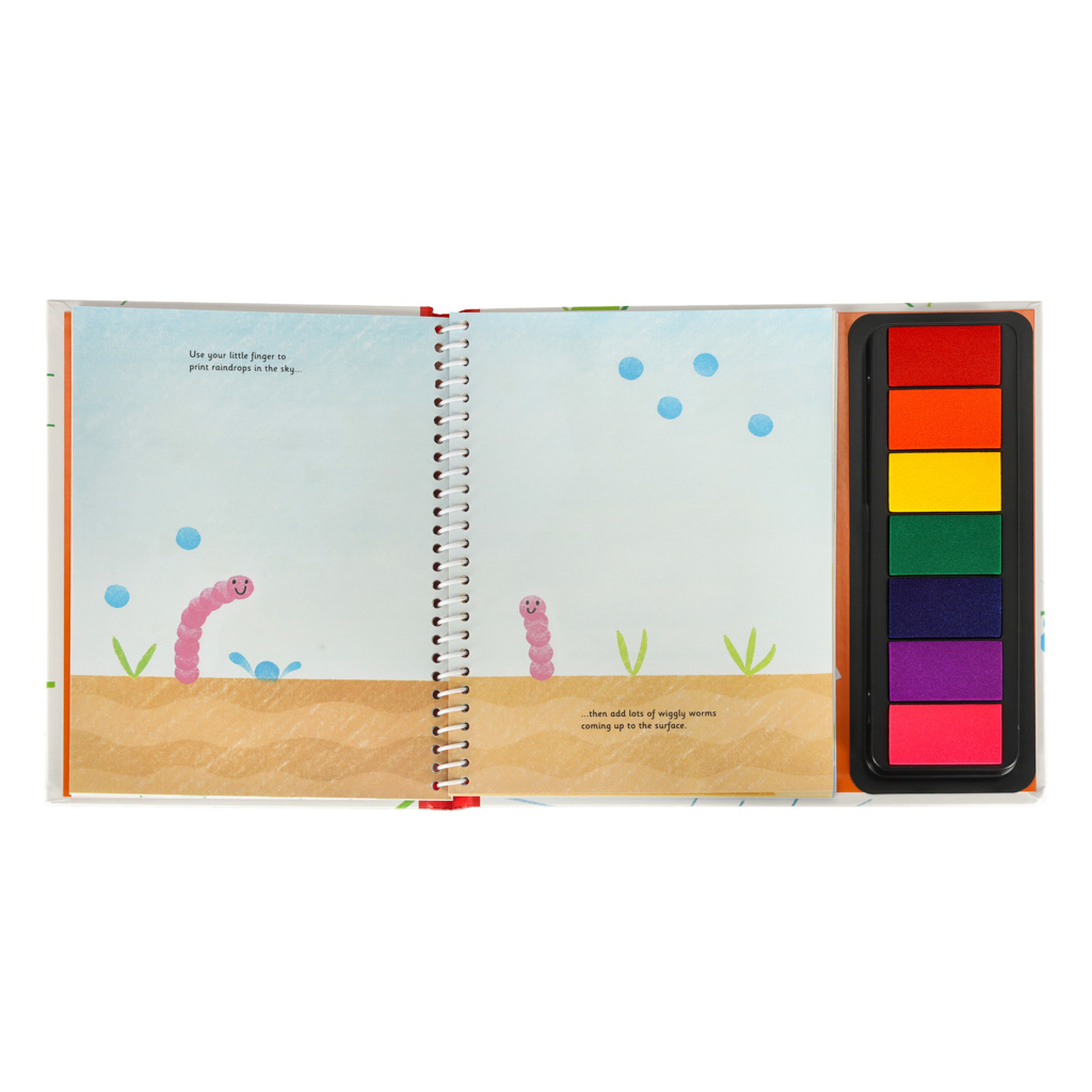 Libri Da Colorare Con Le Dita Insetti