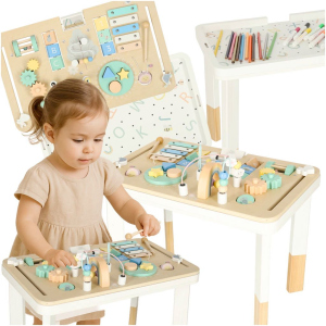 Tavolo Sensoriale Montessori Verde