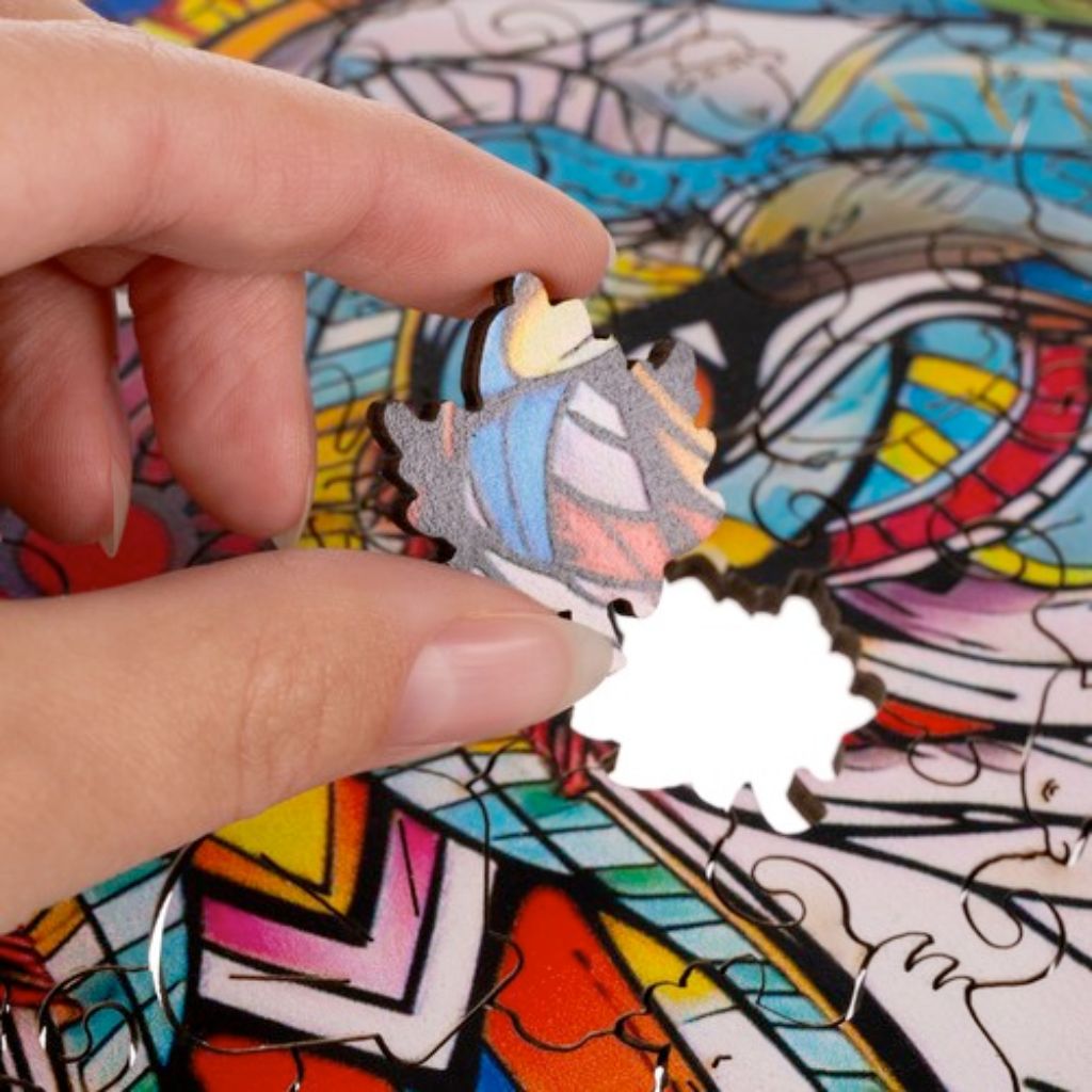 Puzzle Legno Animali Il Lupo