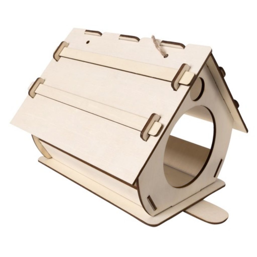 Casetta In Legno Per Uccelli Da Dipingere