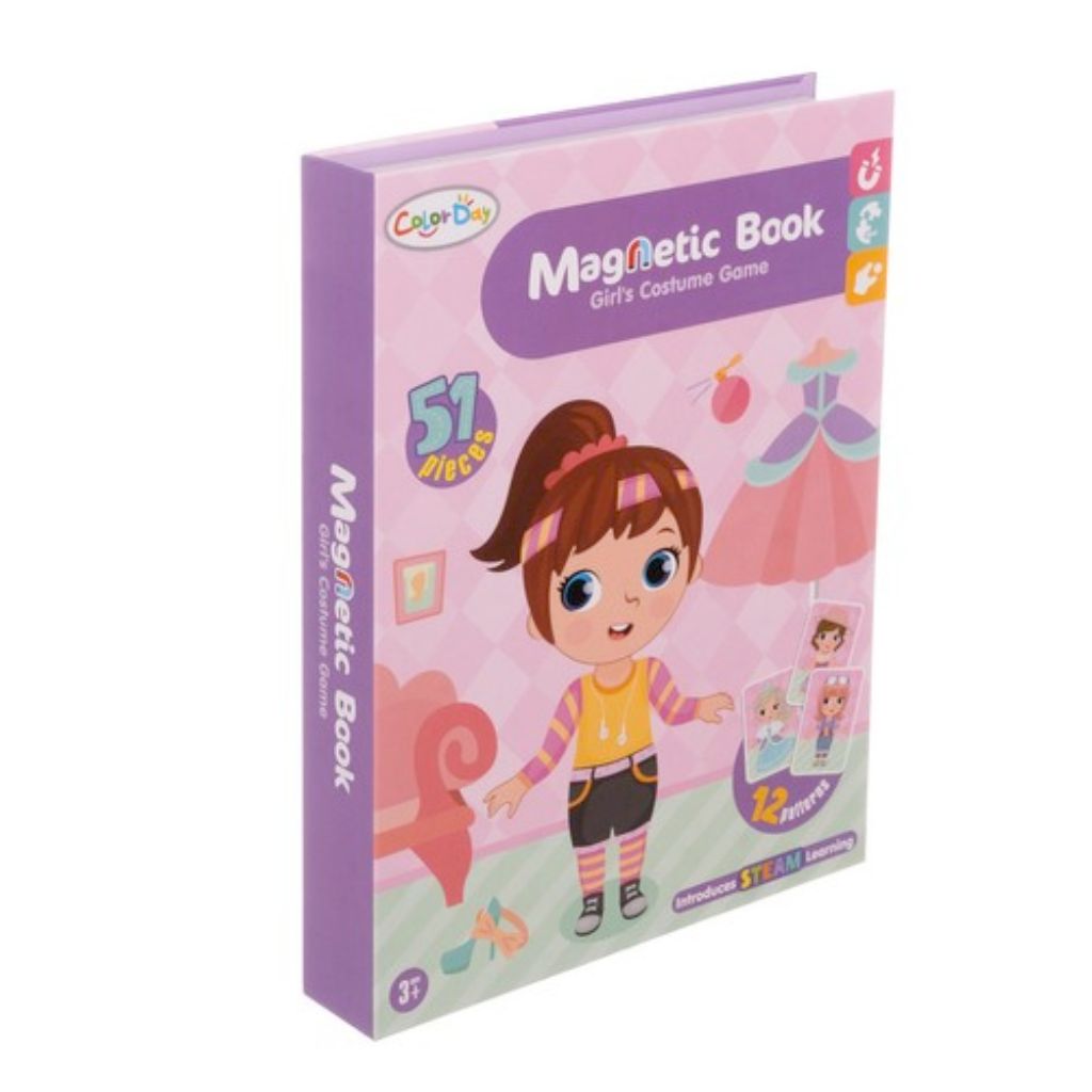 Puzzle Libro Magnetico Per Bambine