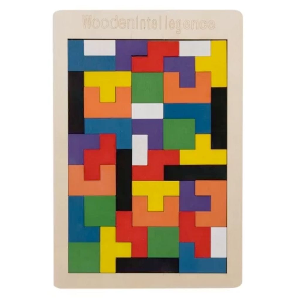 Tetris Gioco Per Bambini In Legno