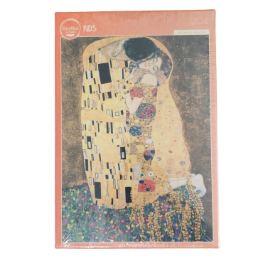 Puzzle Arte Bambini Bacio Klimt