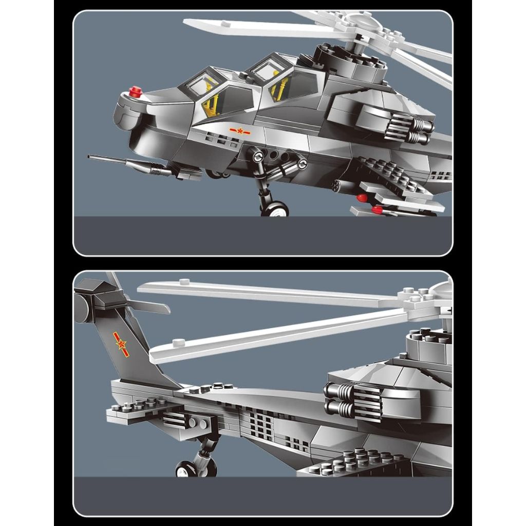 Elicottero Militare Lego Compatibile