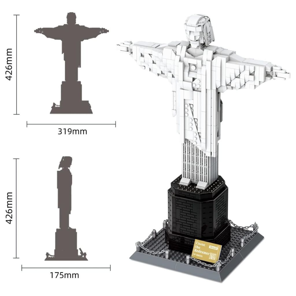 Modellino Architettonico Cristo Redentore
