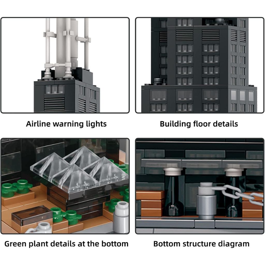Willis Tower Mattoncini Dettagli