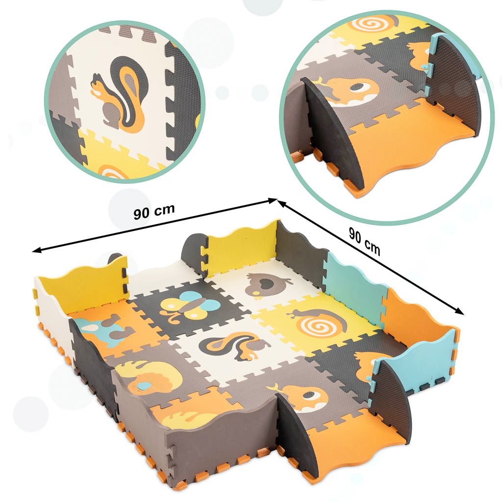 Tappeto Puzzle Da Pavimento Con Animali