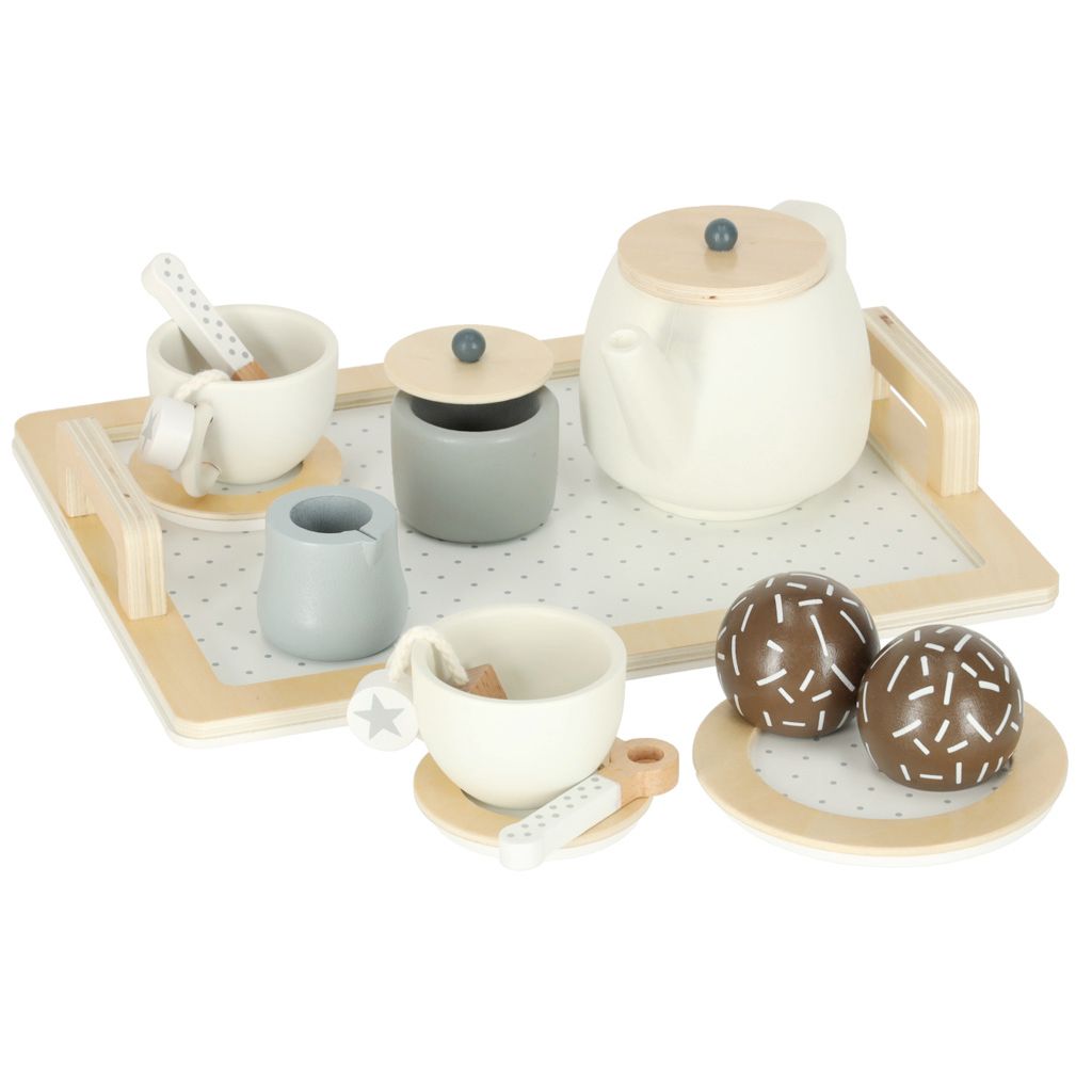 Servizio Da Caffè Giocattolo In Legno
