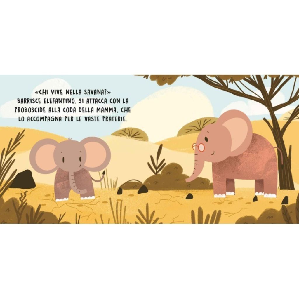 La Savana Animali Libro