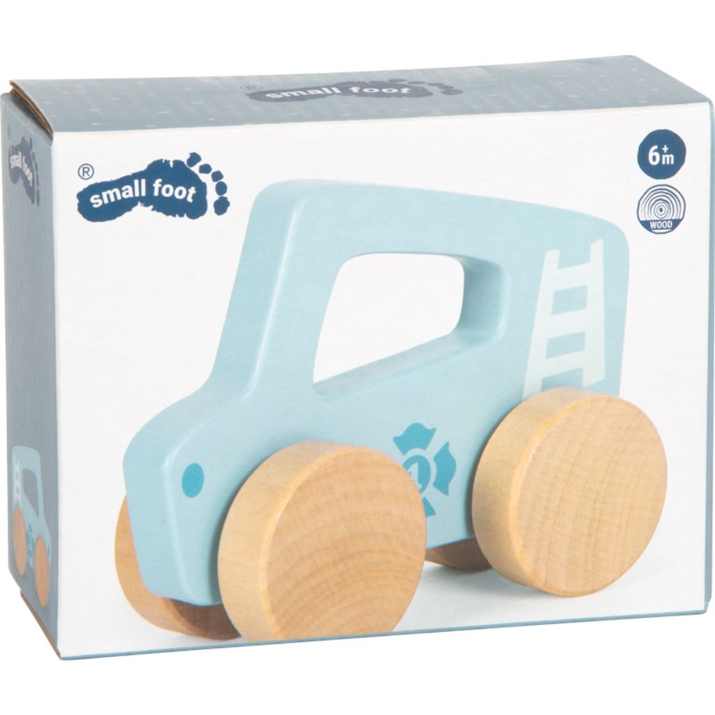 Macchina Per Bambini In Legno Blu Scatola