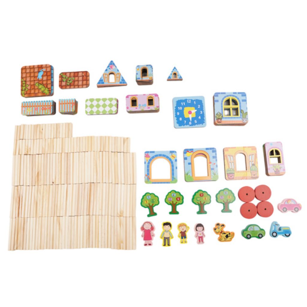 Costruzioni Case In Legno Gioco Dettaglio